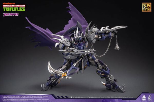 HeatBoys 究極合金 合金機甲 忍者龜 許瑞德 施萊德 Shredder 可動完成品 HB0016 HeatBoys HB0016 合金機甲 忍者龜 施萊德 Shredder 可動完成品