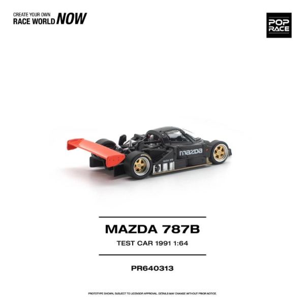 (預購) POP RACE 1/64 馬自達 MAZDA 787B 1991 TEST CAR PR640313 20260521 POP RACE 1/64 馬自達 MAZDA 787B 1991 TEST CAR PR640313