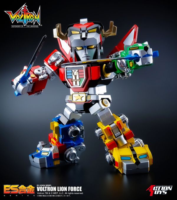 Action Toys ES合金 五獅合體 聖戰士 百獸王 可動完成品 [即將預購 請點貨到通知],Action Toys,ES合金,五獅合體 ,聖戰士,百獸王,可動完成品,