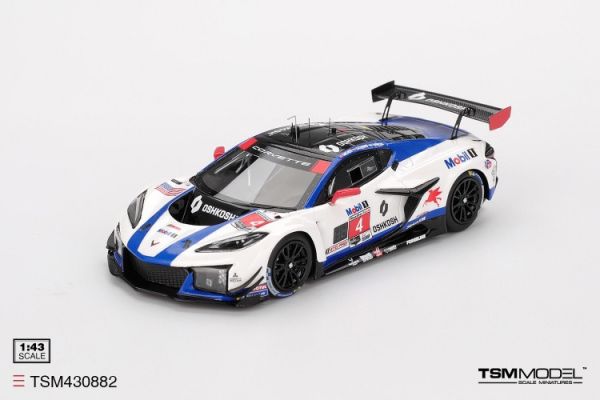 (預購) TSM 1/43 雪佛蘭 Chevrolet Corvette Z06 GT3.R #4 Corvette Racing by Pratt Miller Motorsports 2025 IMSA Sebring 12 Hrs TSM430882 20251121 TSM 1/43 雪佛蘭 Chevrolet Corvette Z06 GT3.R #4 Corvette Racing by Pratt Miller Motorsports 2025 IMSA Sebring 12 Hrs TSM430882