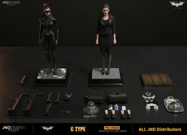 JND Studios 1/6 蝙蝠俠 黑暗騎士三部曲 貓女 Catwoman 塞琳娜凱爾 Selina Kyle 可動完成品 JND Studios 1/6 蝙蝠俠 黑暗騎士三部曲 貓女 Catwoman 塞琳娜凱爾 Selina Kyle 可動完成品