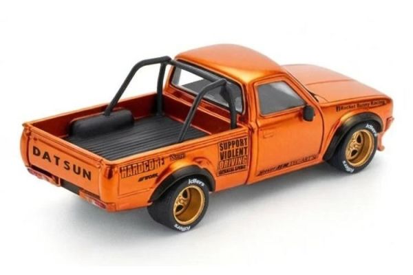 (預購) POP RACE × TOKYO STATION 1/64 PANDEM 620 PICKUP – Orange Chrome PRT001 20260511 POP RACE × TOKYO STATION 1/64 PANDEM 620 PICKUP – Orange Chrome PRT001