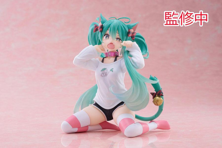 TAITO 景品 Desktop Cute 初音未來 貓耳T恤 TAITO 景品 Desktop Cute 初音未來 貓耳T恤