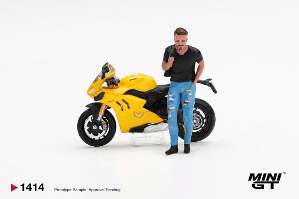 (預購) [盒裝版] MINIGT 1/64 Ducati Panigale V4 S Giallo w/ figure NA 20261022 [盒裝版] MINIGT 1/64 Ducati Panigale V4 S Giallo w/ figure NA