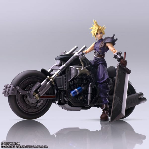 SQUARE ENIX BRING ARTS FF7 太空戰士7 最終幻想7 克勞德 & 重型機車 HARDY-DAYTONA 套組 可動完成品 SQUARE ENIX BRING ARTS FF7 太空戰士7 最終幻想7 克勞德 & 重型機車 HARDY-DAYTONA 套組 可動完成品