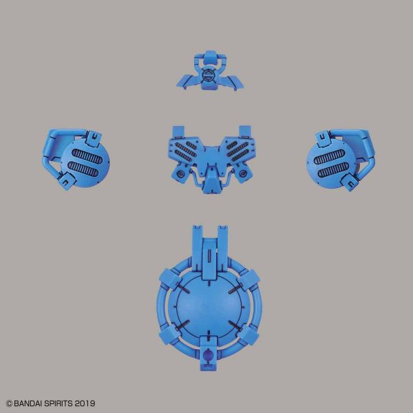 BANDAI 1/144 30mm OP-08 近接格鬥戰用選配式裝甲 波塔諾瓦用 淺藍色 組裝模型 30MINUTES MISSIONSm1/144,30MM,特殊部隊用選配式裝甲,波塔諾瓦用,淺藍色