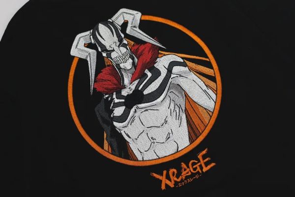 XRAGE BLEACH 死神 完全虛化 刺繡短T XRAGE BLEACH 死神 完全虛化 刺繡短T