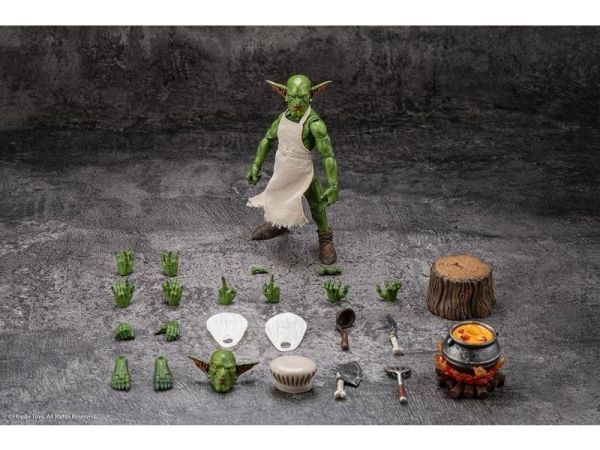 (預購) HopDo Toys 1/12 哥布林族系列 廚師長哥布林 可動完成品 20261015 HopDo Toys 1/12 哥布林族系列 廚師長哥布林 可動完成品