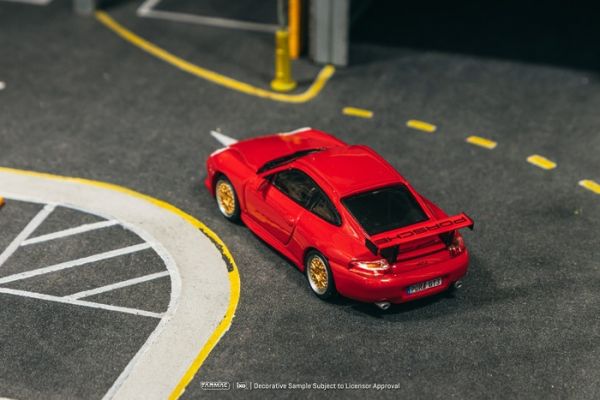 TARMAC WORKS 1/64 保時捷 Porsche 911 GT3 (type 996) Red T64G-069-RE TARMAC WORKS 1/64 保時捷 Porsche 911 GT3 (type 996) Red T64G-069-RE