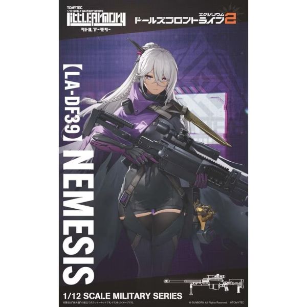 (預購) Tomytec 1/12 迷你武裝 LADF39 少女前線2:追放 納美西絲 組裝模型 20261026 Tomytec 1/12 迷你武裝 LADF39 少女前線2:追放 納美西絲 組裝模型