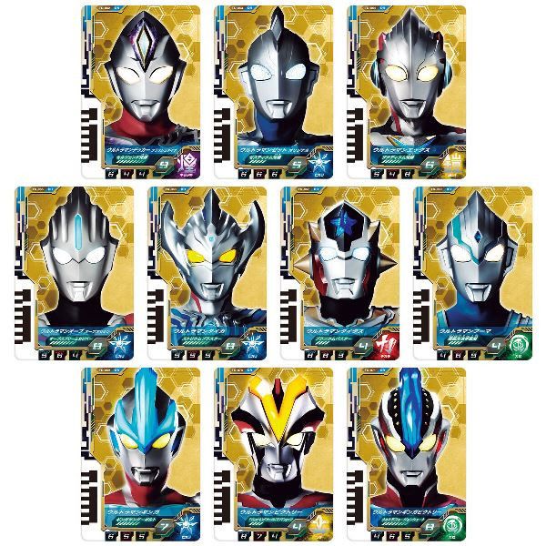 BANDAI 超人力霸王 DX次元卡EX 新世代英雄套組01 BANDAI 超人力霸王 DX次元卡EX 新世代英雄套組01