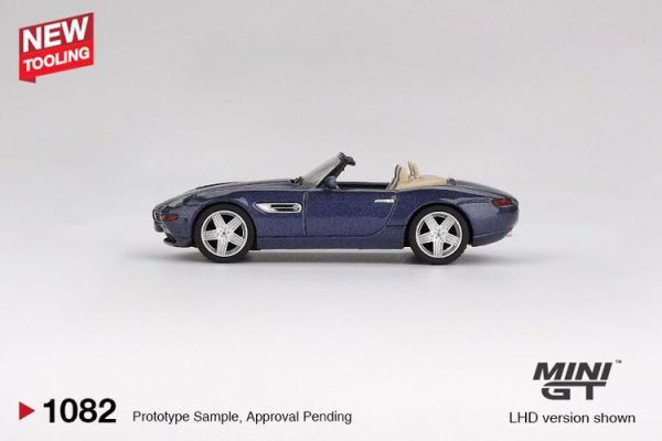 (預購) MINIGT 1/64 寶馬 BMW Z8 Alpina  Alpine Blue MGT01082-L (預購) MINIGT 1/64 寶馬 BMW Z8 Alpina  Alpine Blue MGT01082-L