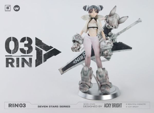 (預購) Beautiful Chemistry 1/6 Seven Stars系列 03號 RIN BC202516 可動完成品 20251125 Beautiful Chemistry 1/6 Seven Stars系列 03號 RIN BC202516 可動完成品
