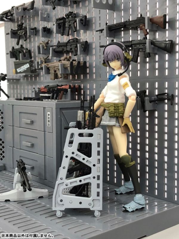 (預購) [再販] TOMYTEC 1/12 迷你武裝 LittleArmory LD025 置槍架 E 組裝模型 20251228 [再販] TOMYTEC 1/12 迷你武裝 LittleArmory LD025 置槍架 E 組裝模型