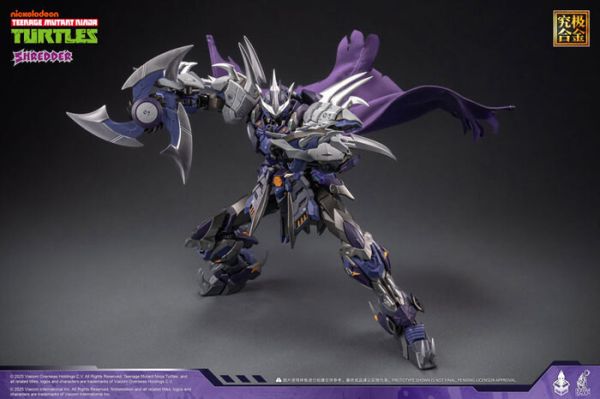 HeatBoys 究極合金 合金機甲 忍者龜 許瑞德 施萊德 Shredder 可動完成品 HB0016 HeatBoys HB0016 合金機甲 忍者龜 施萊德 Shredder 可動完成品