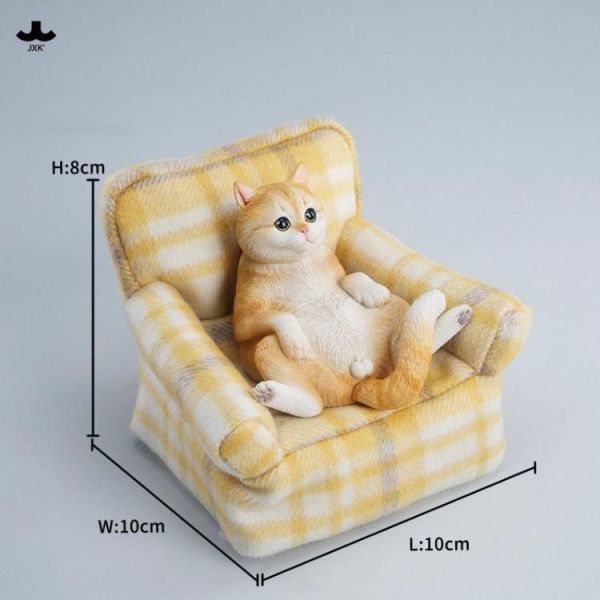 (預購) JXK Studio JXK350 動物公仔 暖格沙發喵 B 20260423 JXK Studio JXK350 動物公仔 暖格沙發喵 B