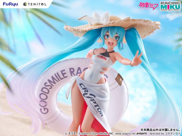 Furyu TENITOL TALL 初音未來 賽車初音 2024 日曬Ver. PVC完成品 Furyu TENITOL TALL 初音未來 賽車初音 2024 日曬Ver. PVC完成品