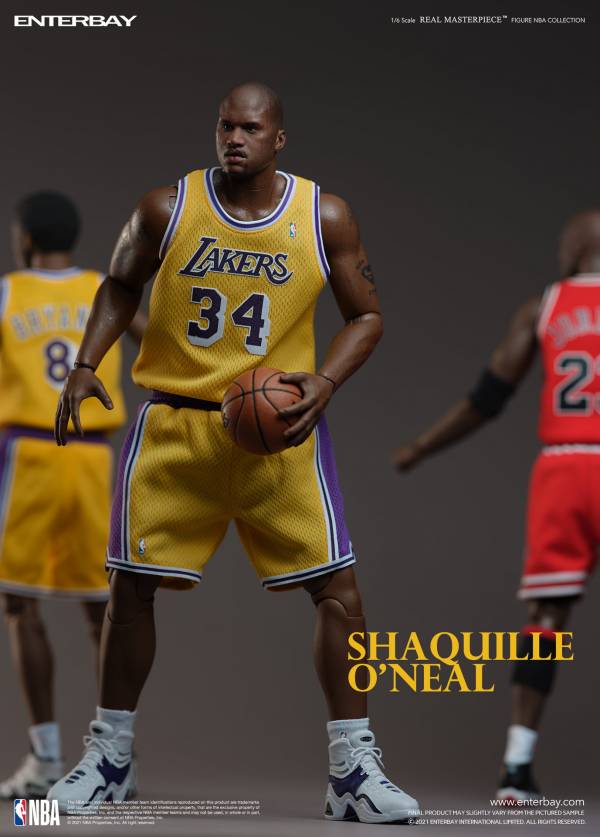 絕版斷貨中 ENTERBAY 1/6 NBA 湖人隊 Shaquille O'Neal 俠客歐尼爾 可動公仔 ENTERBAY,1/6,NBA,湖人隊,Shaquille O'Neal,俠客歐尼爾,可動,公仔,俠客,歐尼爾,大掃帚,