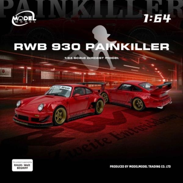 (預購) MM64 1/64 RWB 930 painkiller MM64-RWB930-007 20260604 MM64 1/64 RWB 930 painkiller MM64-RWB930-007