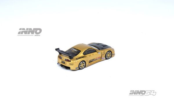 INNO64 1/64 豐田 TOYOTA SUPRA (A80) TOP SECRET GT300 IN64-A80TS-GOLD INNO64 1/64 豐田 TOYOTA SUPRA (A80) TOP SECRET GT300 IN64-A80TS-GOLD
