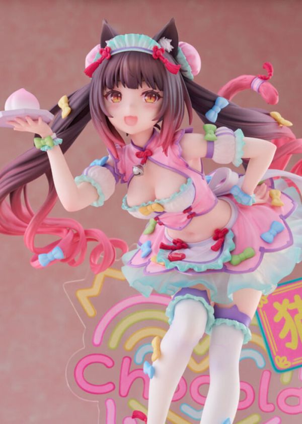 Claynel 1/7 貓娘樂園 巧克力 夢幻可愛中國Ver. PVC完成品 Claynel 1/7 貓娘樂園 巧克力 夢幻可愛中國Ver. PVC完成品