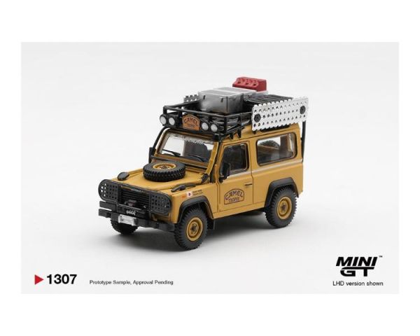 (預購) [吊卡版] MINIGT 1/64 荒原路華 Land Rover Defender 90 1985 Camel Trophy Borneo Team Japan MGT01307-BL LHD 20260604 [吊卡版] MINIGT 1/64 荒原路華 Land Rover Defender 90 1985 Camel Trophy Borneo Team Japan MGT01307-BL LHD