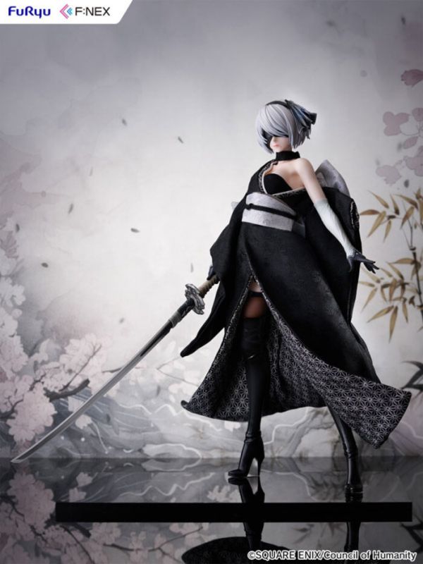 Furyu 1/7 吉德 x F:NEX 尼爾:自動人形Ver1.1a 2B 日本人形 PVC完成品 Furyu 1/7 吉德 x F:NEX 尼爾:自動人形Ver1.1a 2B 日本人形 PVC完成品