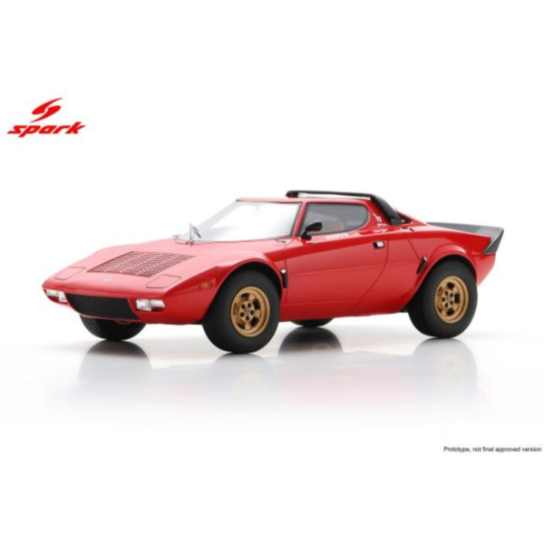 (預購) Spark 1/18 蘭吉雅 Lancia Stratos Street Car - Red 18S1121 20260824 Spark 1/18 蘭吉雅 Lancia Stratos Street Car - Red 18S1121