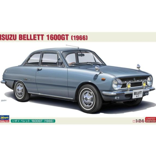 (預購) HASEGAWA 1/24 五十鈴 Isuzu Bellett 1600GT 1966 組裝模型 20260910 HASEGAWA 1/24 五十鈴 Isuzu Bellett 1600GT 1966 組裝模型