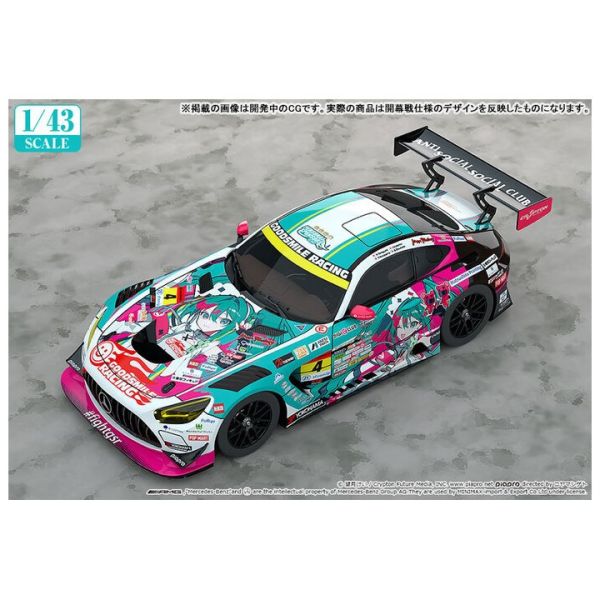 Good Smile 1/43 初音未來 AMG 2025 開幕戰Ver. Good Smile 1/43 初音未來 AMG 2025 開幕戰Ver.