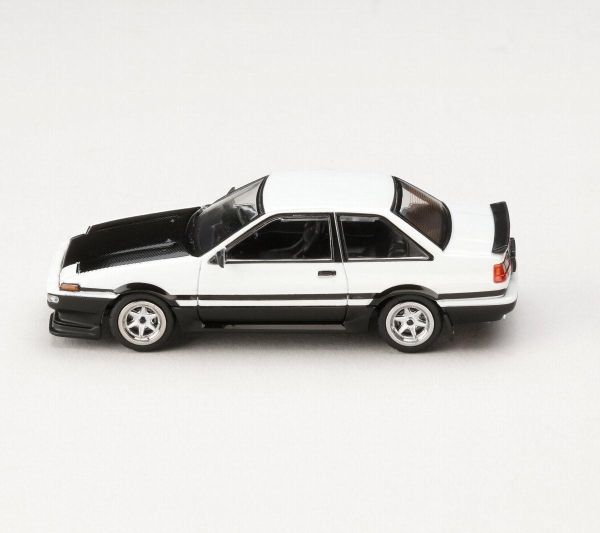 (預購) HOBBY JAPAN 1/64 豐田 Toyota SPRINTER TRUENO AE86 2 DOOR LATE VERSION JDM STYLE CARBON BONNET White/Black 白黑 20261021 HOBBY JAPAN 1/64 豐田 Toyota SPRINTER TRUENO AE86 2 DOOR LATE VERSION JDM STYLE CARBON BONNET White/Black 白黑