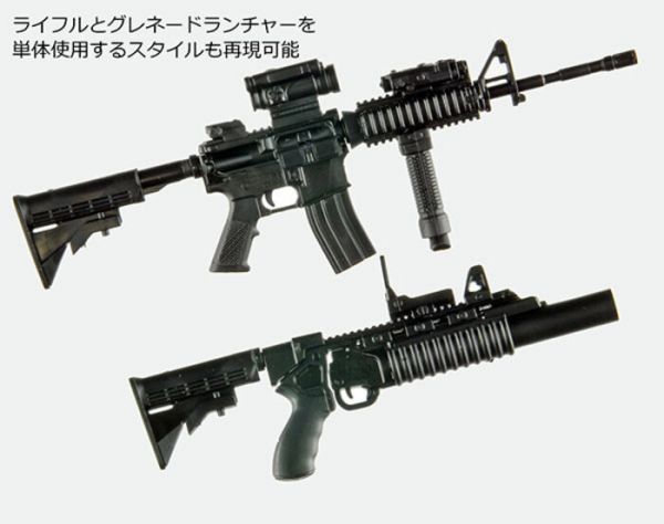 [再販] Tomytec 1/12 迷你武裝 LA100 M4A1&M203 Type 2.0 [再販] Tomytec 1/12 迷你武裝 LA100 M4A1&M203 Type 2.0