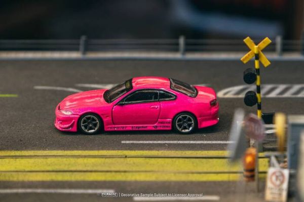 TARMAC WORKS 1/64 日產 VERTEX Nissan Silvia (S15) 金屬粉紅 T64G-023-PI TARMAC WORKS 1/64 日產 VERTEX Nissan Silvia (S15) 金屬粉紅 T64G-023-PI