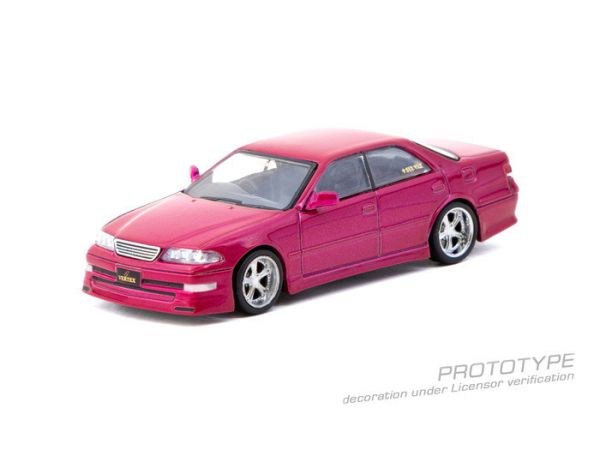 TARMAC WORKS 1/64 豐田 VERTEX Toyota Mark II JZX100 Red Metallic T64G-024-RE TARMAC WORKS 1/64 豐田 VERTEX Toyota Mark II JZX100 Red Metallic T64G-024-RE