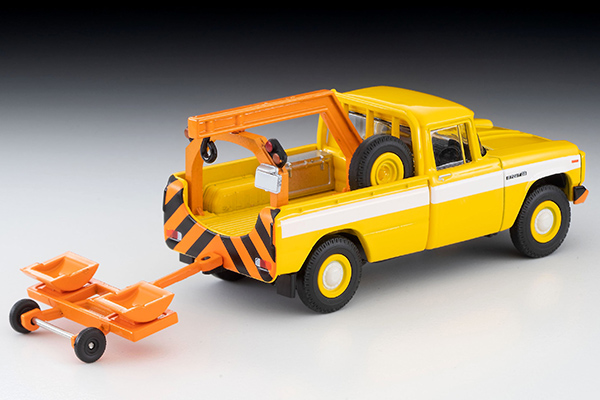 TOMYTEC 1/64 TLV-188b 豐田TOYOTA Stout Wrecker 黃色 拖吊車 迷你車 TOMYTEC,1/64,TLV-188b,豐田,TOYOTA,Stout,Wrecker,黃色,拖吊車,迷你車,