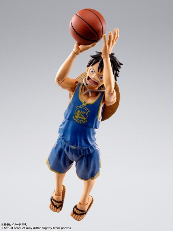 (預購) BANDAI S.H.Figuarts SHF 航海王 ONE PIECE×NBA 魯夫 勇士隊 WARRIORS ver. 可動完成品 20260420 BANDAI S.H.Figuarts SHF 航海王 ONE PIECE×NBA 魯夫 勇士隊 WARRIORS ver. 可動完成品