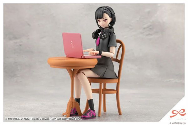 [再販] Kotobukiya 壽屋 1/10 創彩少女庭園 YOMI Black Canvas 壽屋限定 組裝模型 JK049 [再販] Kotobukiya 壽屋 1/10 創彩少女庭園 YOMI Black Canvas 壽屋限定 組裝模型 JK049