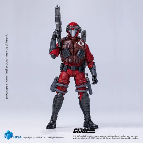(預購) Hiya Toys 1/18 特種部隊 深紅毒蛇兵 10.5CM 可動完成品 20251222 Hiya Toys 1/18 特種部隊 深紅毒蛇兵 10.5CM 可動完成品