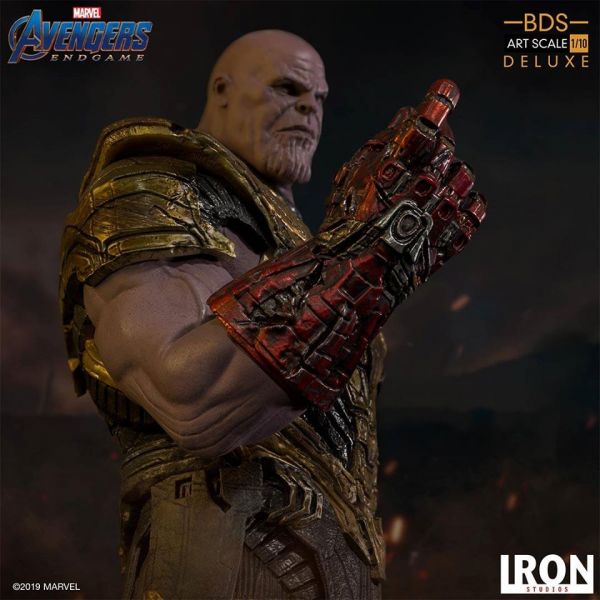 Iron Studio 1/10 漫威MARVEL 復仇者聯盟 終局之戰 薩諾斯 Black Order 豪華版 雕像  Iron Studio,1/10,漫威,MARVEL,薩諾斯,Black Order,雕像
