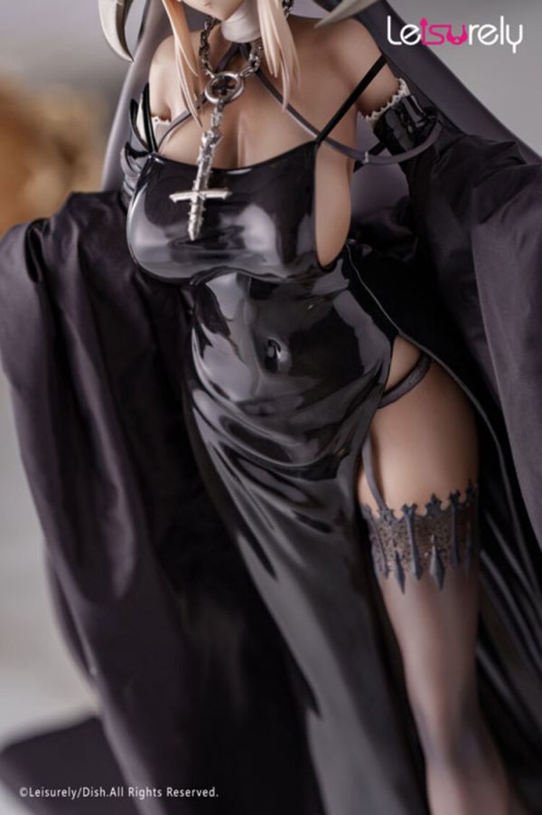 (預購) [18禁商品] Leisurely 1/7 黑修女 Black Nun EX版 PVC完成品 (預購) [18禁商品] Leisurely 1/7 黑修女 Black Nun EX版 PVC完成品