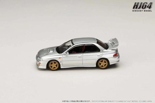 (預購) Hobby JAPAN 1/64 速霸陸 SUBARU IMPREZA WRX STi Ver.Ⅵ (GC8G) 1999 ARCTIC SILVER METALLIC 金屬銀 HJ646013AS 20260802 Hobby JAPAN 1/64 速霸陸 SUBARU IMPREZA WRX STi Ver.Ⅵ (GC8G) 1999 ARCTIC SILVER METALLIC 金屬銀 HJ646013AS