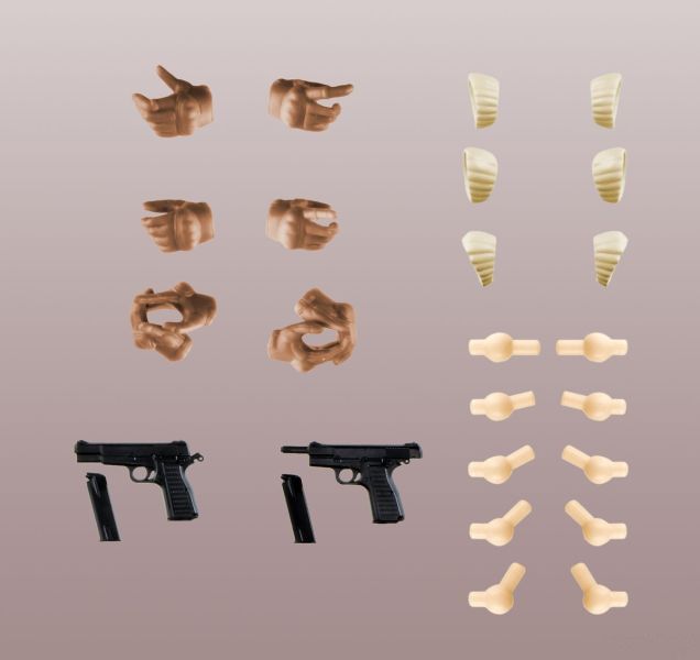 TOMYTEC 1/12 迷你武裝 LAOP14 創彩少女庭園 專用 戰術手套2 Revolver組 褐 TOMYTEC,1/12,迷你武裝,LAOP14,創彩少女庭園,專用 戰術手套2,Revolver組,褐
