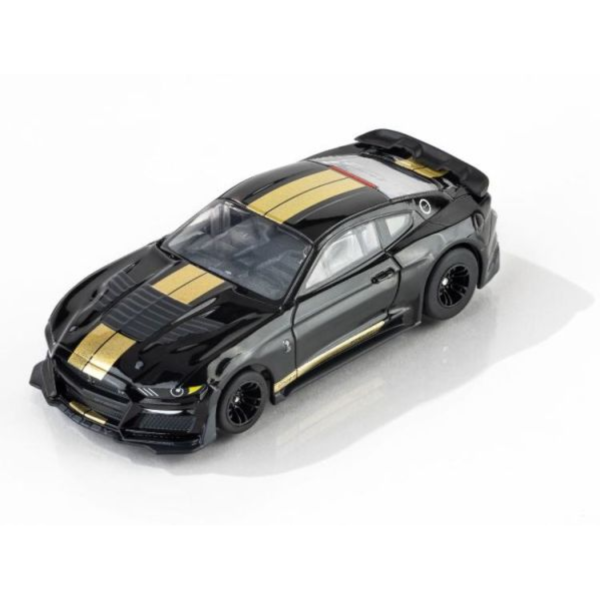 (預購) AFX Mega-G+ 1/64 2022年式 Mustang GT500H 黑/金配色 HO電刷賽車 22082 20260813 AFX Mega-G+ 1/64 2022年式 Mustang GT500H 黑/金配色 HO電刷賽車 22082