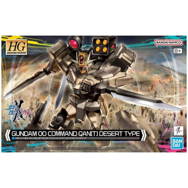 BANDAI 1/144 HG 鋼彈創鬥者 元宇宙 量子型00指揮官鋼彈 沙漠型 組裝模型 BANDAI 1/144 HG 鋼彈創鬥者 量子型00指揮官鋼彈 沙漠型 組裝模型