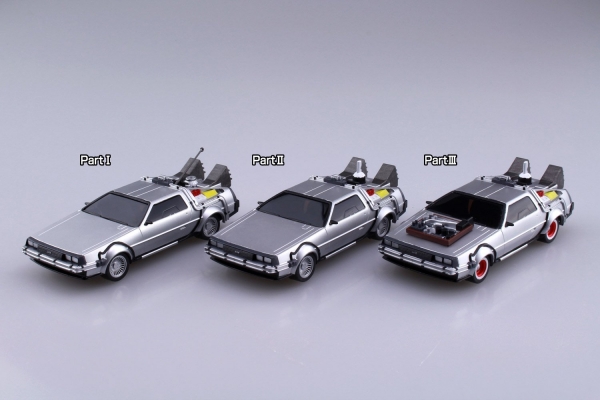 [經典再販] AOSHIMA 1/43 回到未來 Back To The Future DeLorean Ⅰ迪羅倫 迴力車 組裝模型 AOSHIMA,1/43,回到未來,Back To The Future,DeLorean Ⅰ,迴力車