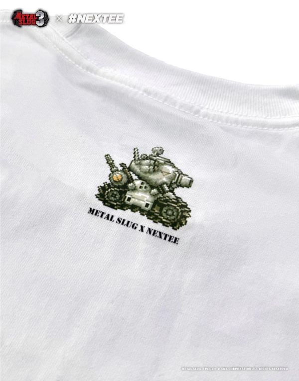 NEXTee 合金彈頭MetalSlug Eri/Fio 短袖T恤 黑&白 分別販售 NEXTee 合金彈頭MetalSlug Eri/Fio 短袖T恤 黑&白 分別販售