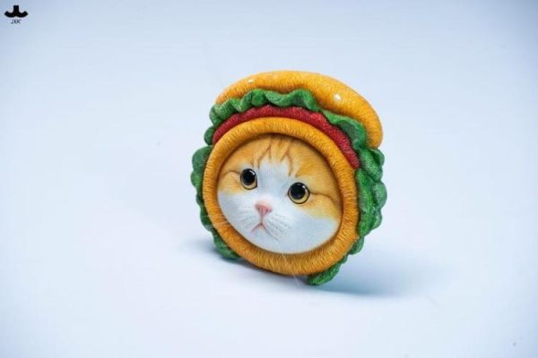 (預購) JXK&small2505 漢堡喵冰箱貼 20260326 JXK&small2505 漢堡喵冰箱貼