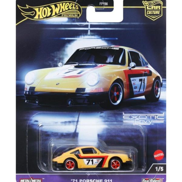 Hot wheels 風火輪 汽車文化系列 保時捷 '71 PORSCHE 911 Hot wheels 風火輪 汽車文化系列 保時捷 '71 PORSCHE 911