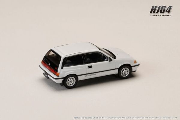 Hobby JAPAN 1/64 本田 Honda CIVIC (AT) LATE VERSION 白色 HJ642029W Hobby JAPAN 1/64 本田 Honda CIVIC (AT) LATE VERSION 白色 HJ642029W