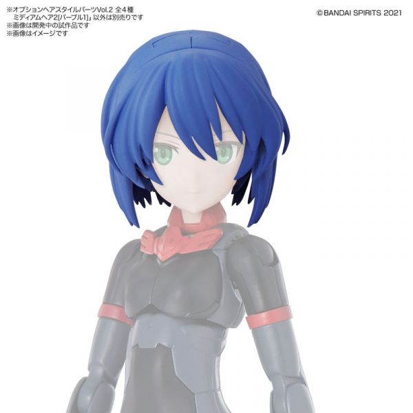 BANDAI 30MS 髮型配件套組 Vol 2 全4種 組裝模型 BANDAI,30MS,髮型,配件,套組,Vol 2,全4種,組裝模型,